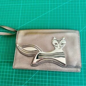 Jonathan Adler Silver Fox Wristlet